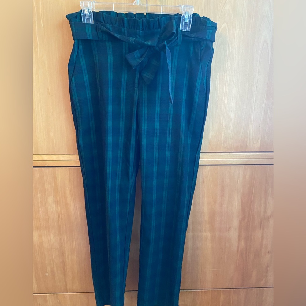 Plaid trousers